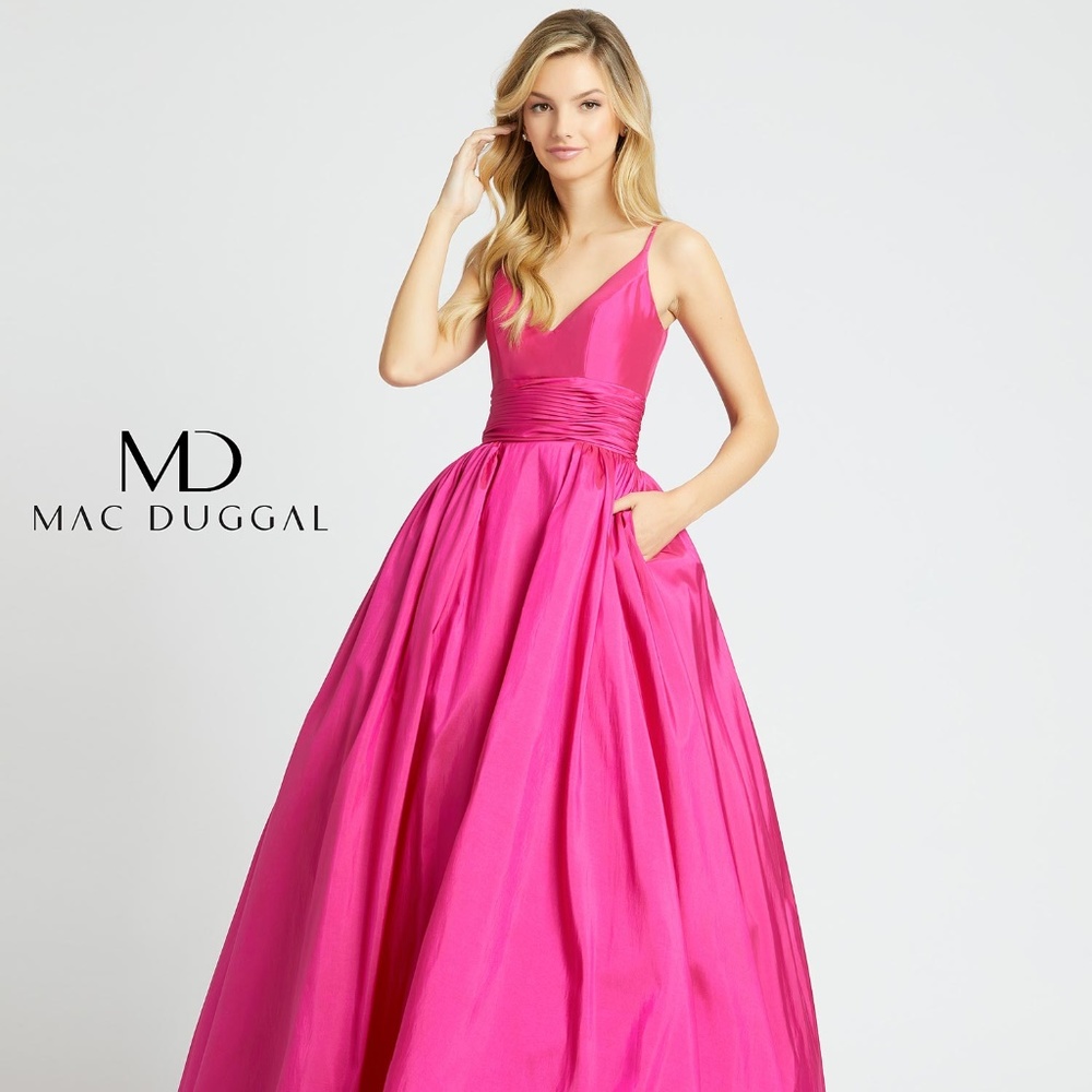 Magenta Ball Gown